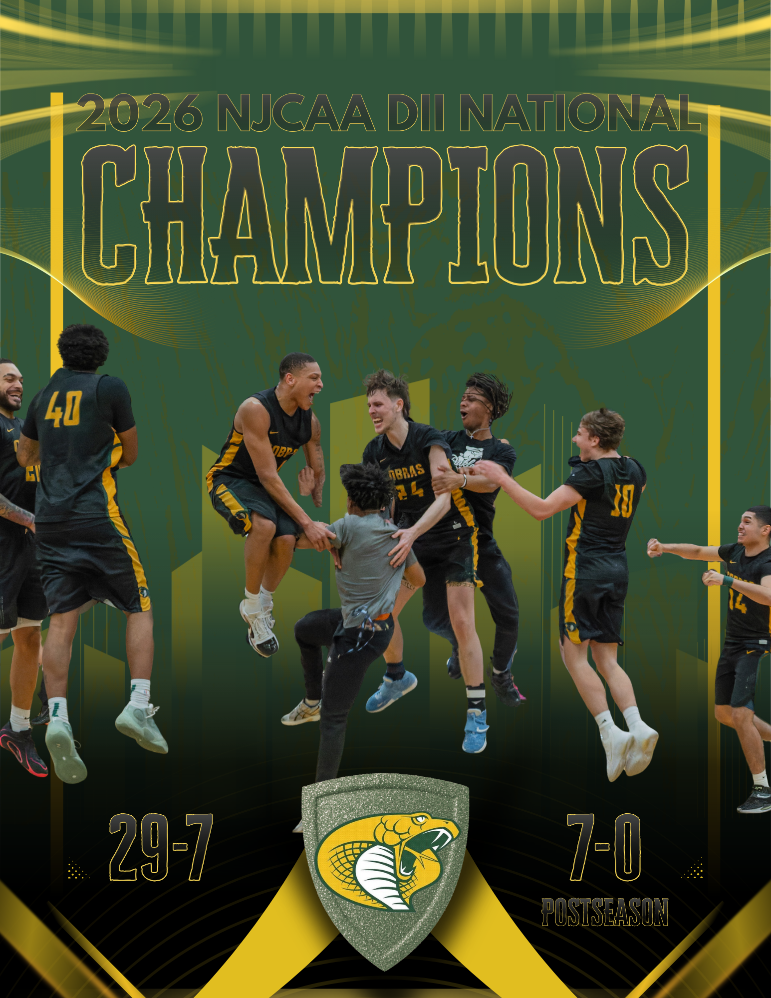 Cobras Crowned: Parkland Finishes Dominant Run with National Championship