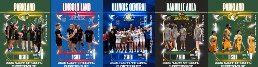 Five Region XXIV Teams Ready to Battle at NJCAA Division II National Basketball Tournament